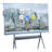 JYXCN Hurry! Smart Board 86 Inch All-in-One - Touch Screen with Dual System & Cloud Sharing, Empower Classroom Learning, Streamline Office Workflows & Deliver Stunning Presentations