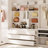 Elegant Closet System With 9 Drawers And Mirror