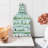 Ambesonne Tree Tempered Glass Cutting Board Trunks of Birches Pattern Multicolor