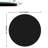 32-Inch Round Black Tempered Glass Table Top, Smooth And , Long Service Life, Great For Family Meeting Tables 1/2-Inch Thick Edge, Wear- Impact-, Ideal Guesthouse Patio-516573081
