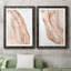 Rose Quartz I encadré mat - prêt à accrocher-978767334-978767335