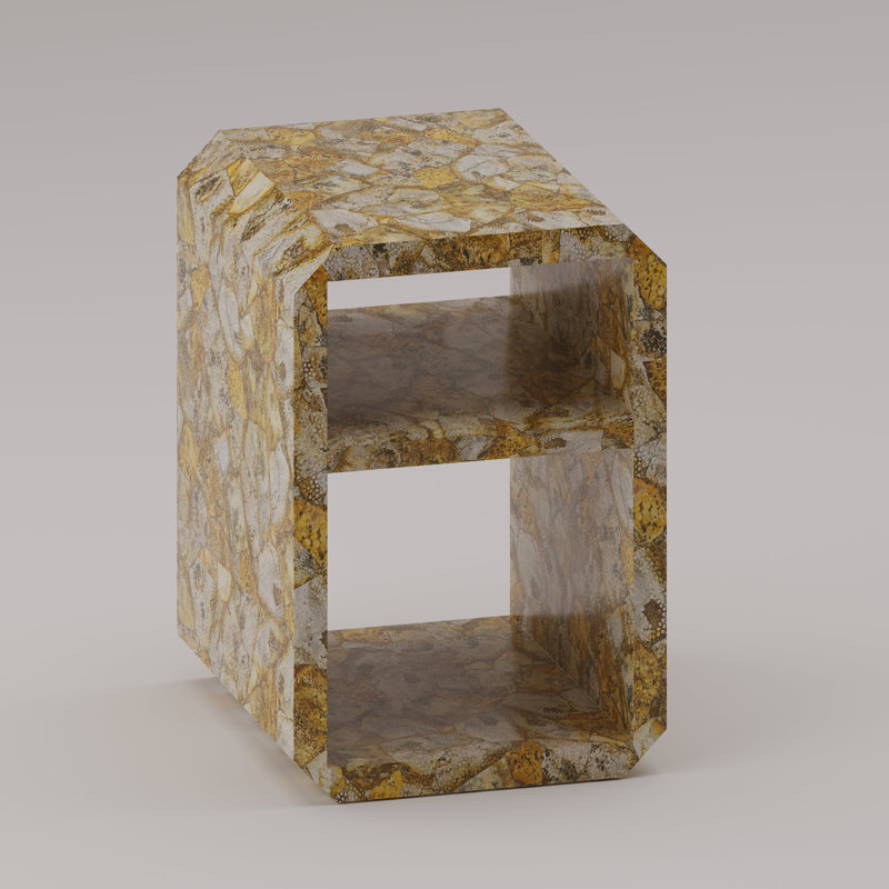 Monogramme Night Stand, Coral
