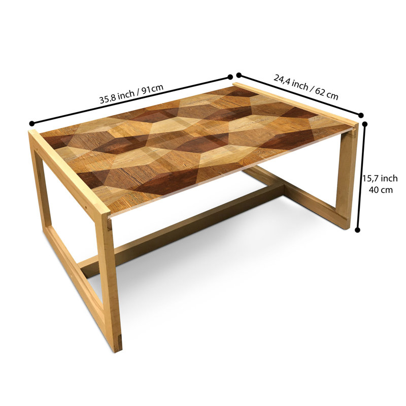 Jamala Sled Coffee Table, 90cm H x 62cm W x 40cm D