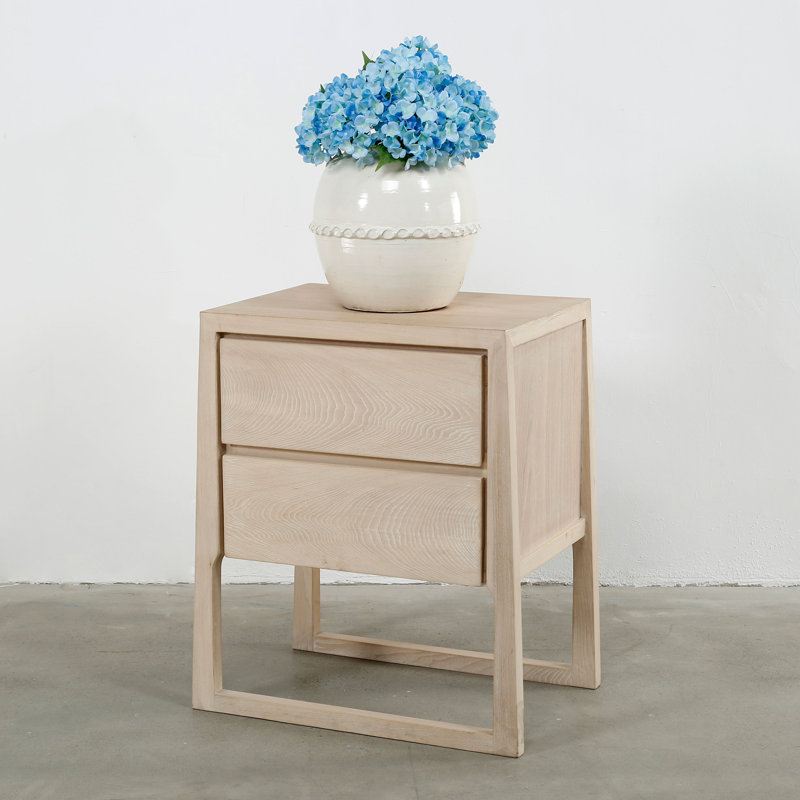 Solid Wood End Table