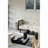 Rattan Sofa Black Stain