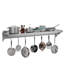Stainless Steel Flat Wall Mounted Pot Rack