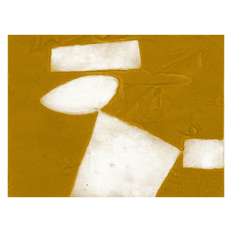 Ochre 2 Print by Susan Gillette