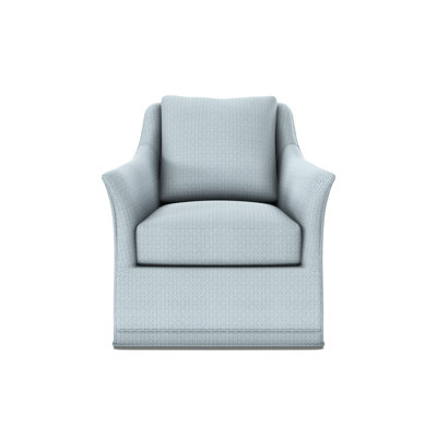 Arcadia Flared Arm Swivel Glider