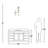 Modway Starlight 1-Light Wall Sconce-1582303755