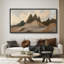 «Abstract Forest Mountain», impression sur toile encadrée surdimensionnée-111654005-111654006