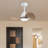 Cian Modern Lighted Ceiling Fan With Natural Wood Finish 3-Blades LED Remote Control-1169311720-1169311722