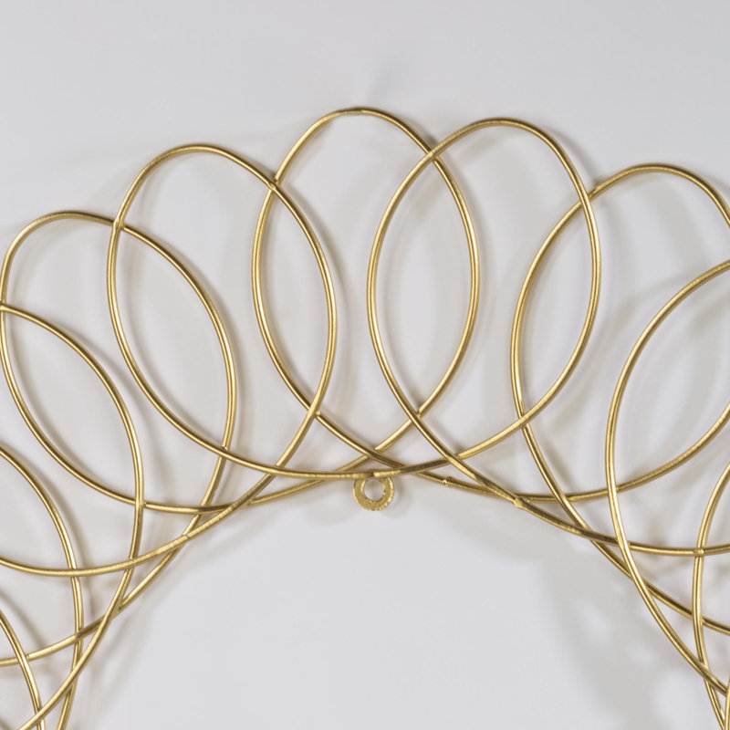 Metal Wall Decor, Gold