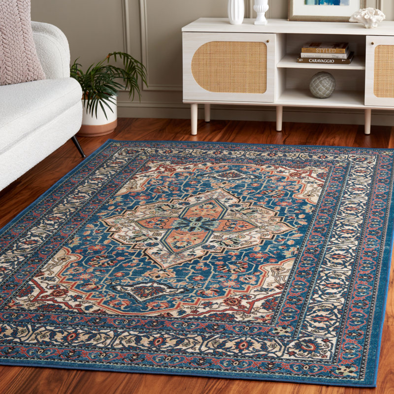 Journey Performance Machine Washable Oriental Rug, Rectangle 5'5" x 7'7"