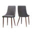 Ensemble de 2 chaises de salle à manger sans accoudoirs Mid-Century Nafisha-1087404836-1087404837