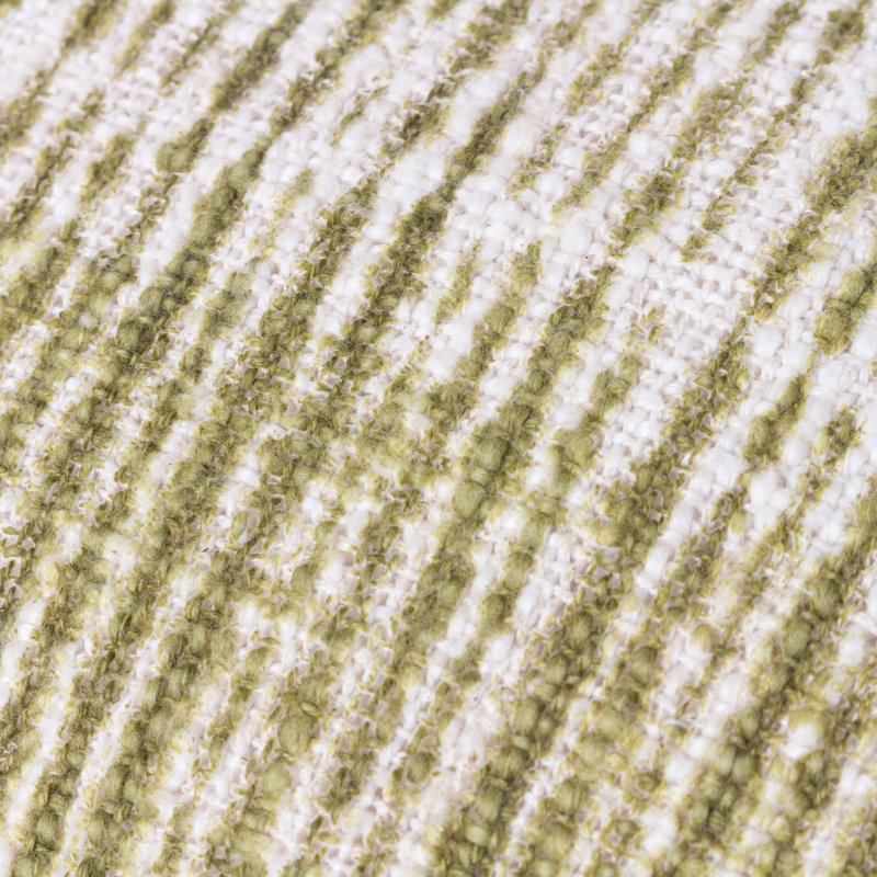 Sono Striped Rectangular Cushion, Olive