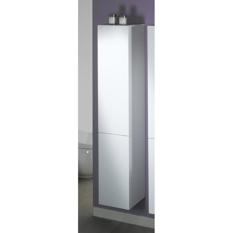 Armoire Devon, Blanc lustré