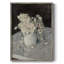 Impression florale vintage encadrée CCXCV - bois massif-463238035