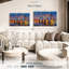 «Louisville Night Skyline» sur toile-584563536