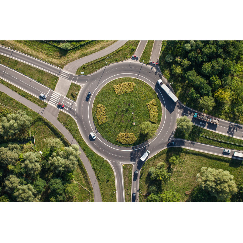 Aerial View by MariuszSzczygiel - Wrapped Canvas Print, 30cm H x 46cm W x 3.8cm D