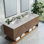 Meuble-lavabo double flottant 72 po Marcello