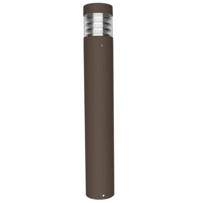 LED Bollard Landscape Lighting 24W 41Inch Outdoor Modern Pathway Light, 120-277V 3CCT Selectable (3000K/4000K/5000K) Waterproof Commercial Garden Lamp,UL Listed