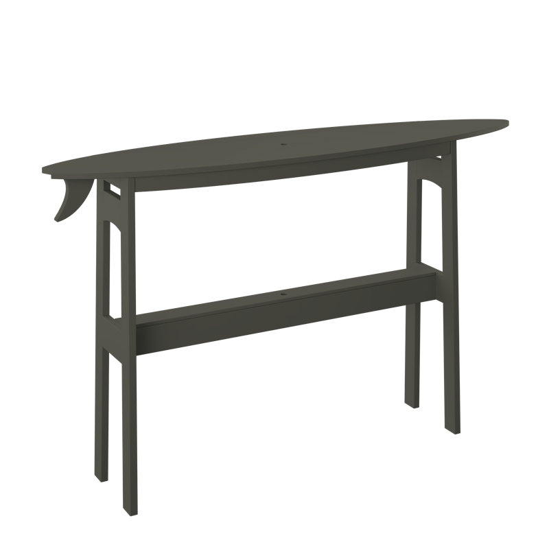  Table de surf 48 po à hauteur de comptoir. Sauge et blanc, Blanc, H 36 po x l 48 po x P 21 po, Sauge