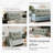 Sit-up Back Comfort Large Triangular Bolster Headboard Reading Wedge Pillow Compression-56616113-56678944
