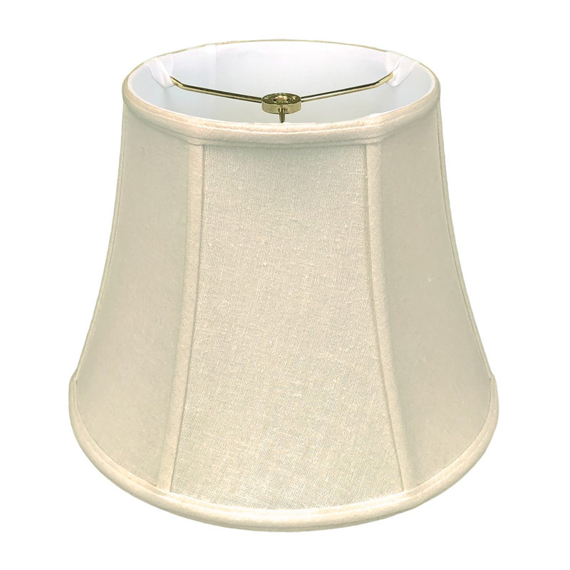 Abat-jour cloche en lin (araignée), Lin beige, H 13,5 po x l 18 po x P 11 po