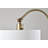 Lucianna 59'' Gold Task Floor Lamp