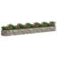 Dakota Fields Gabion Raised Bed Galvanised Iron -777355249