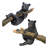 Ensemble de statues grimpantes et suspendues Up a Tree