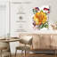 Harnek fleurs et baies rose-108665868