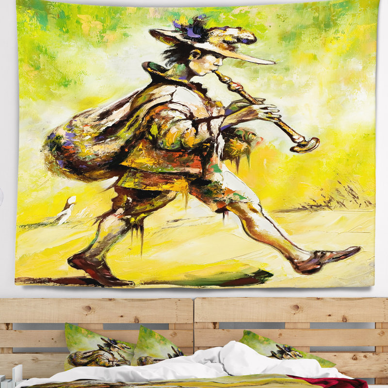 Polyester Tapestry, 50" H x 60" W