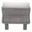 Chaise de patio avec coussins Drucker