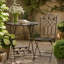 Steel Patio Dining Set Table,