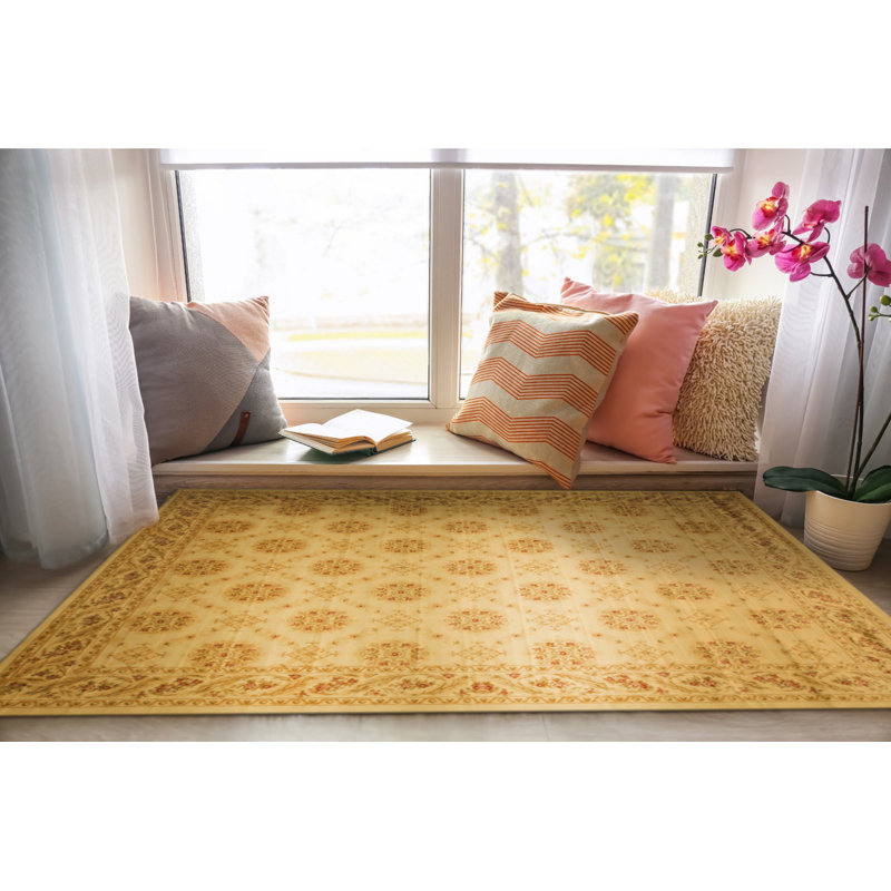 Tapis ivoire Freya Para, Rectangle 3 pi 11 po x 5 pi 3 po