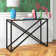 Calix Glass Top Console Table