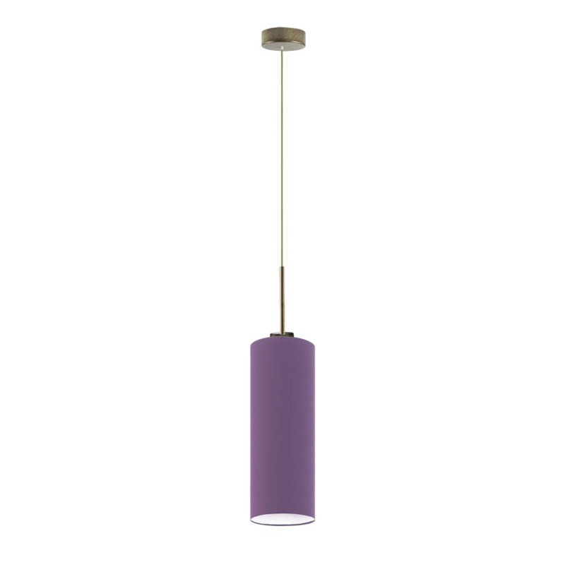 Avaia 1 - Light Single Pendant, Violet, Antique Gold