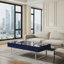 Table basse 52,4 po x 26,8 po x 15,6 po - blanc ultrabrillant-130088012