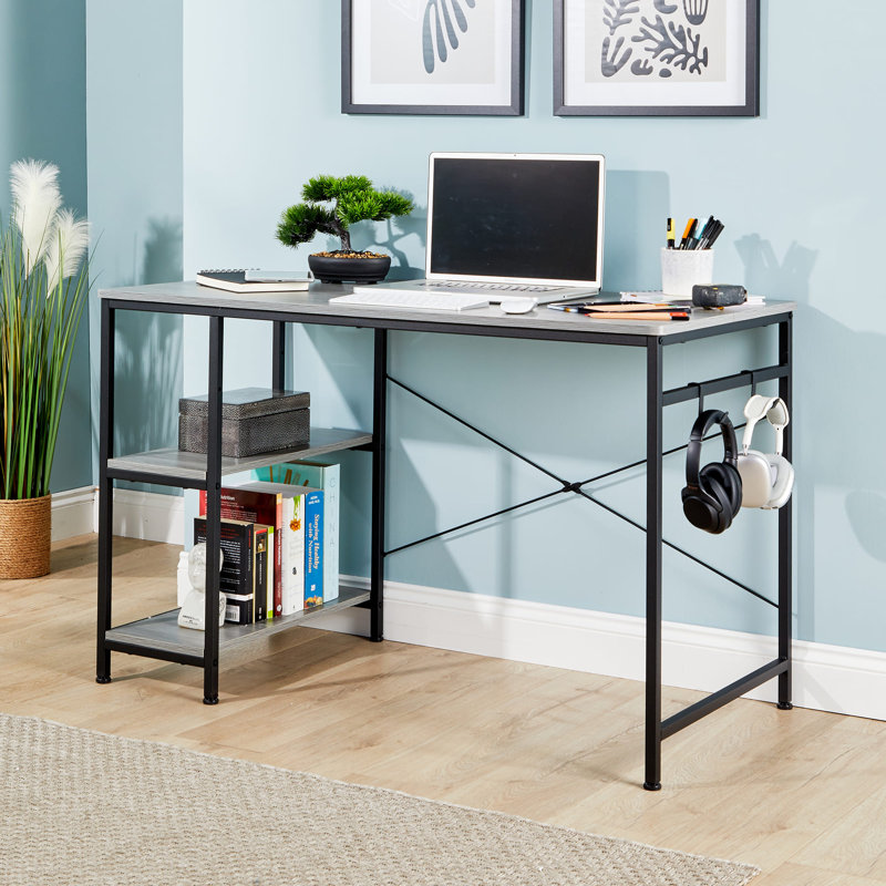 Stanton Computer Desk, Grey
