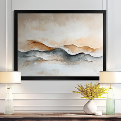 «Abstract Dunes Of Serenity», art sur toile