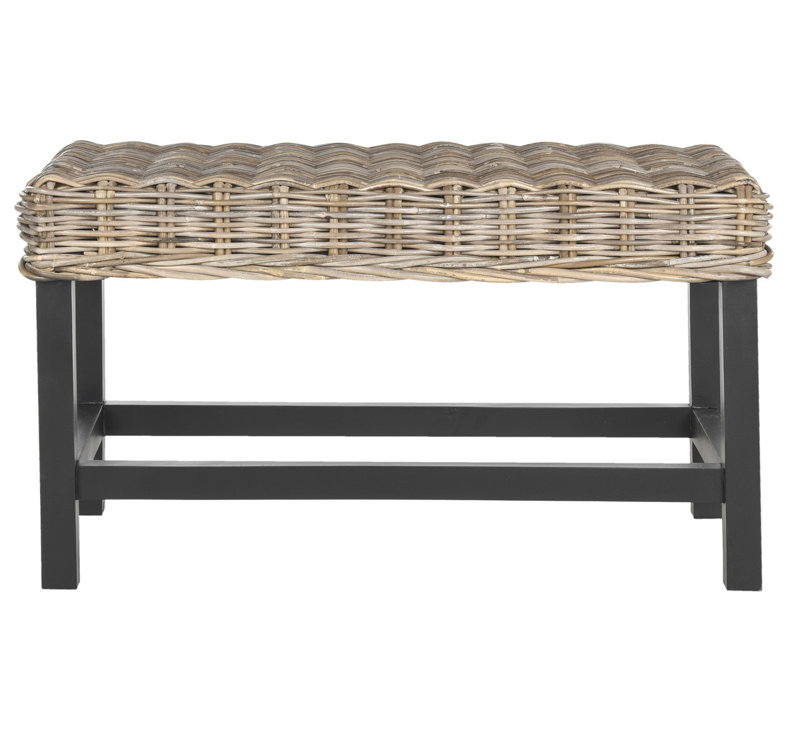 Banc en osier Morison