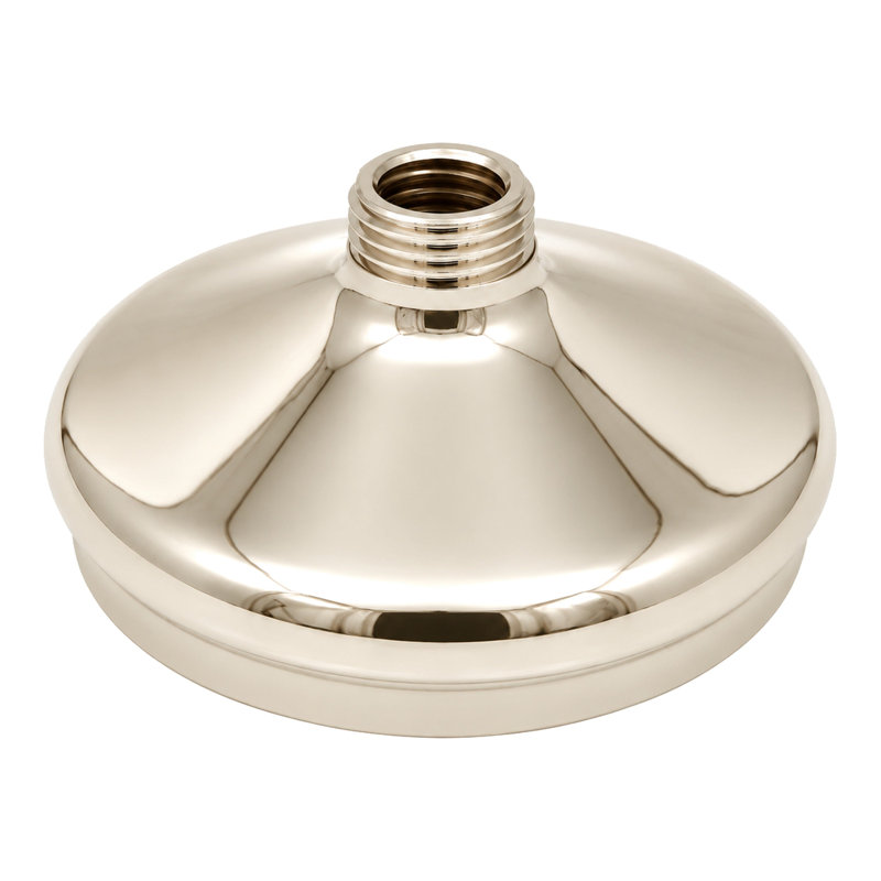 Écusson Sacramento traditionnel avec trous de fixation, Nickel poli