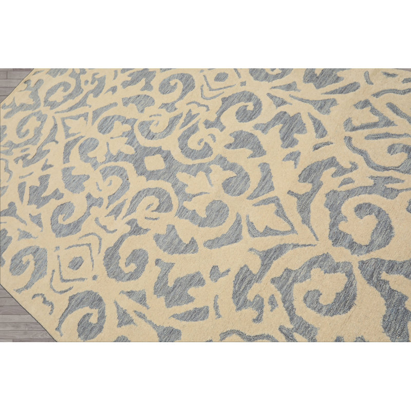 Tapis en laine touffeté à la main 5 x 8 po