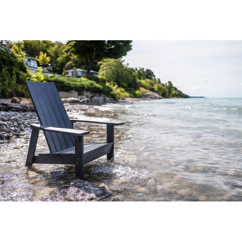 Raines Outdoor Adirondack Chair, Atlantic Navy
