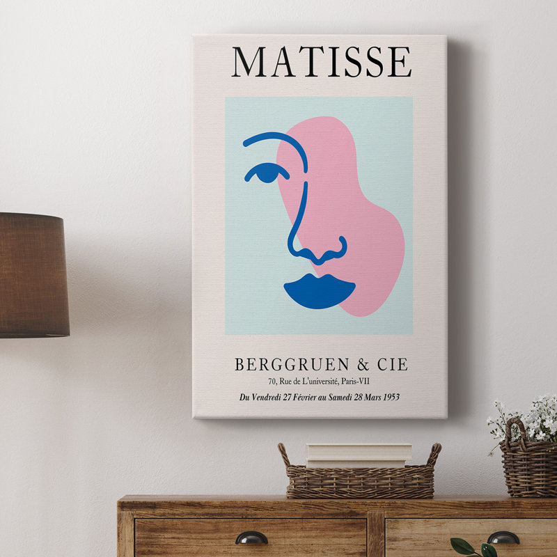 Matisse CDXCIX, reproduction d'art encadrée sur mesure, galerie Cavas, H 18 po x l 12 po