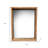 Crumes Solid Wood Shadow Box Picture Frame-168221640-168221641