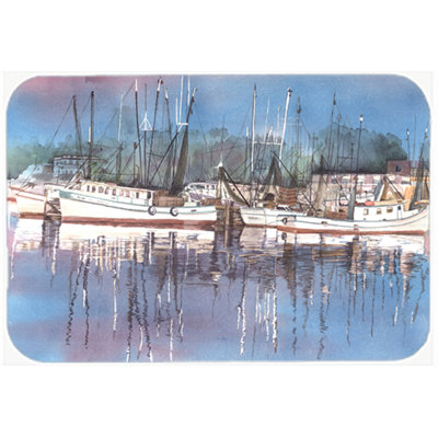 Caroline's Treasures Harbor Glass Cutting Board