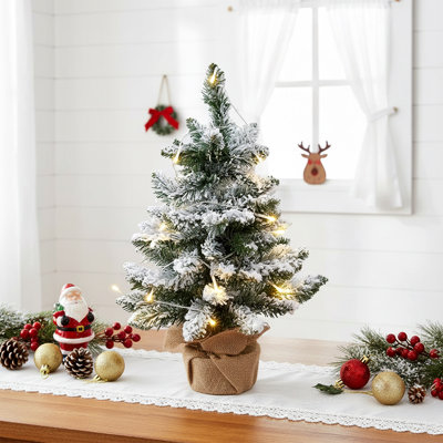 56cm H Artificial Pine Christmas Tree