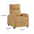  Yailem 27" Modern & Contemporary Corduroy Push Back Reclining Chair with Push-Back Motion, Pocket Coil Seating & Solid Wood Frame-1484678867
